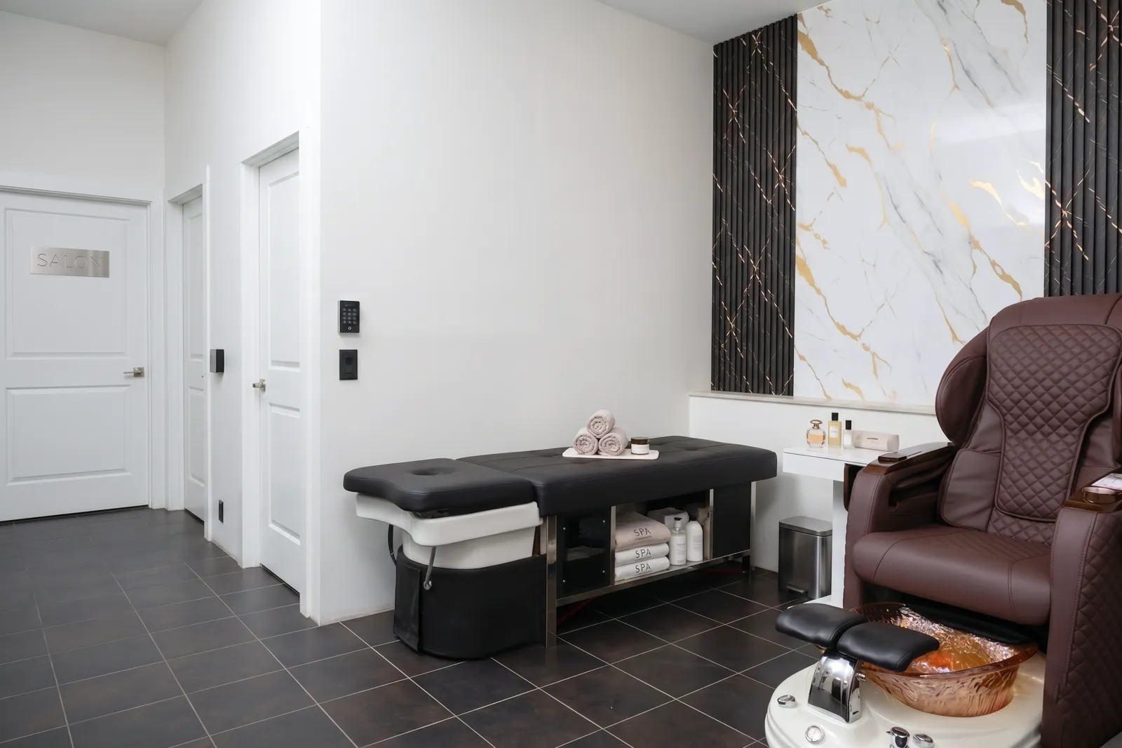 Herbal Hair Spa Massage Hair Washing Bed And Massage Chair