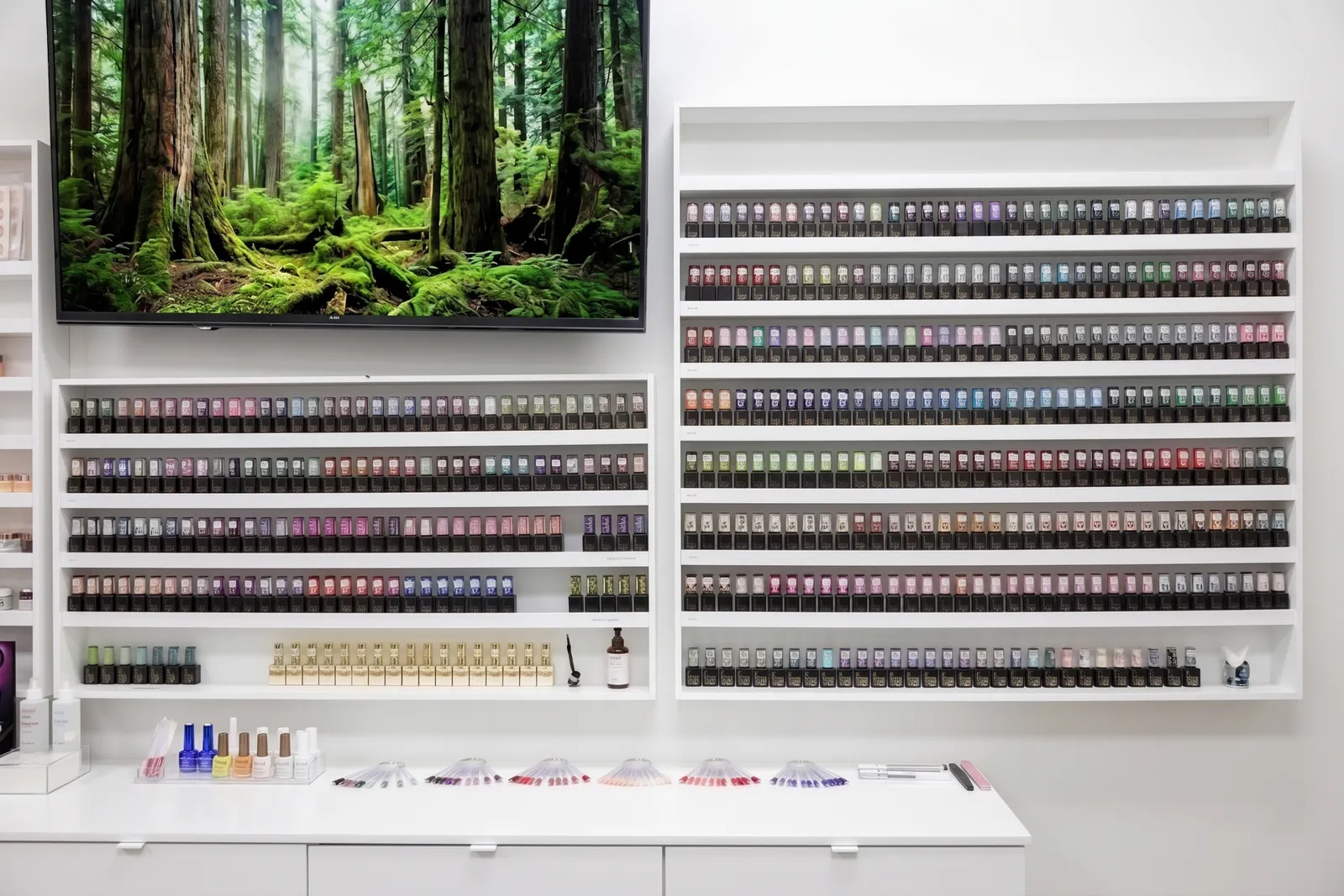 Herbal Hair Spa Wall Of Nail Colours